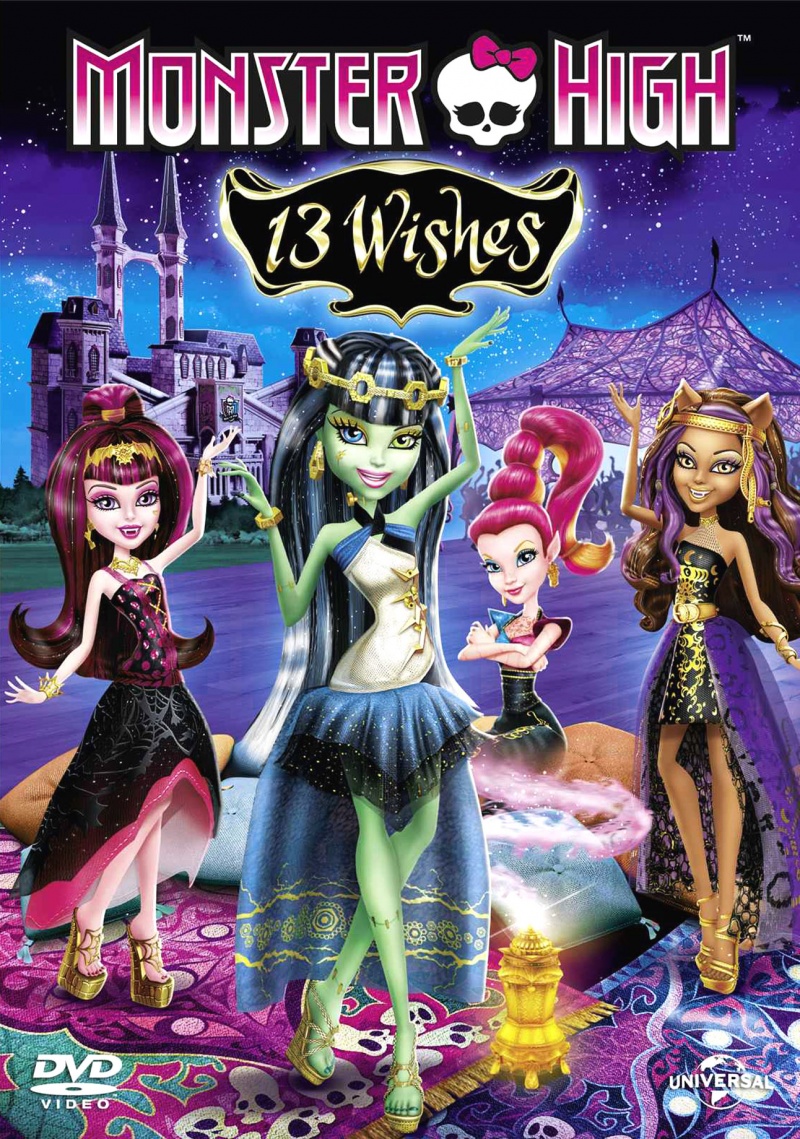 Monster High: 13 желаний» (мультфильм, Monster High: 13 Wishes, мультфильм,  сша, 2013) | Cinerama.uz - смотреть фильмы и сериалы в TAS-IX в хорошем HD  качестве.